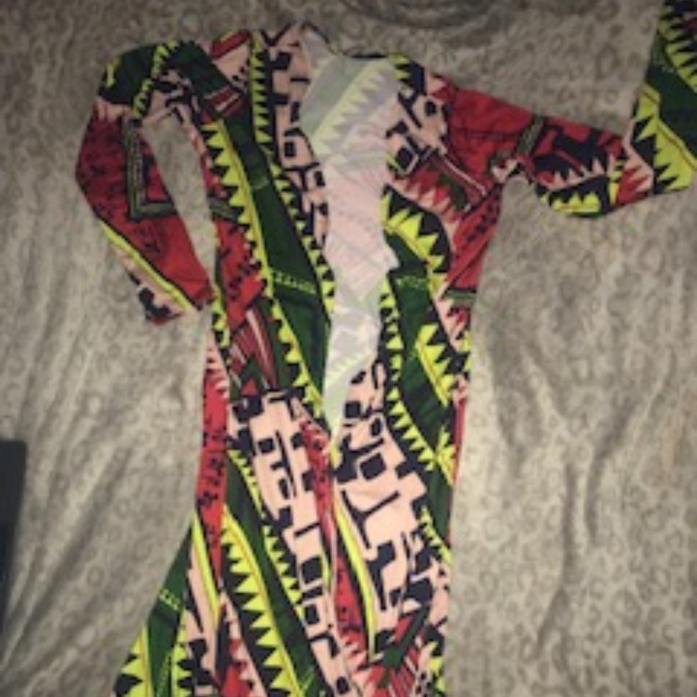 Colorful Cardigan (Long Duster)